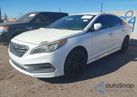 2015 Hyundai Sonata 2.4L Sport from USA, damaged, VIN 5NPE34AF8FH062037